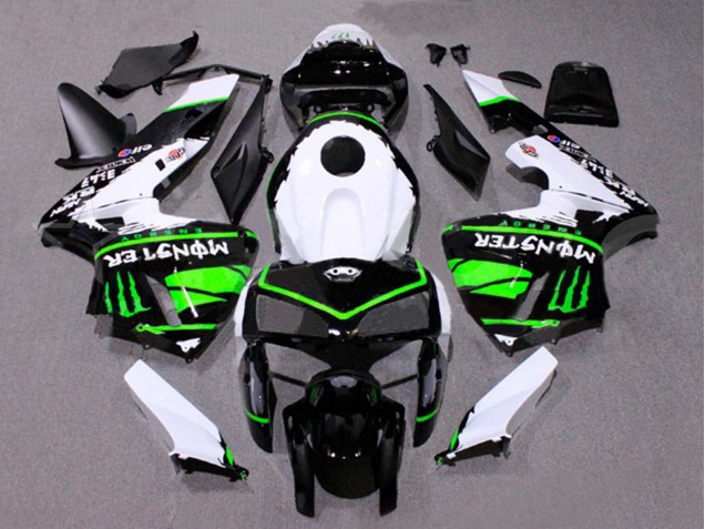 Compra Carenados Moto Honda CBR600RR 2005-2006 - Blanco Negro Verde Monstruo