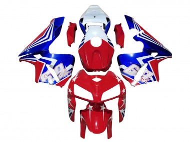Compra Carenados Moto Honda CBR600RR 2005-2006 - Rojo Blanco Azul 69