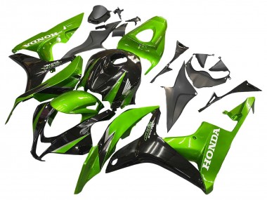 Compra Kits Carenado Moto Honda CBR600RR 2007-2008 - Verde Negro Brillante