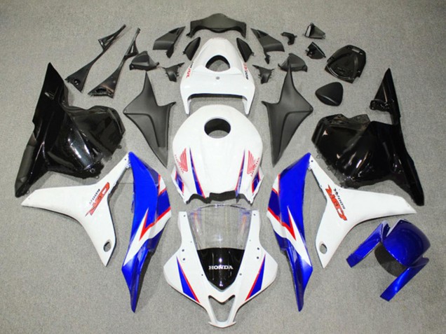 Compra Carenado Moto Honda CBR600RR 2009-2012 - Blanco Azul Negro Brillante