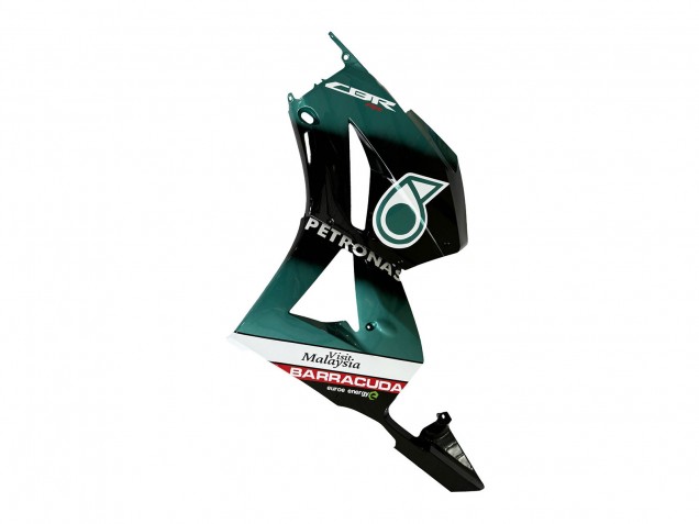 Compra Carenado Moto Honda CBR600RR 2013-2023 - Azul Verdoso Negro Brillante Petronas 20