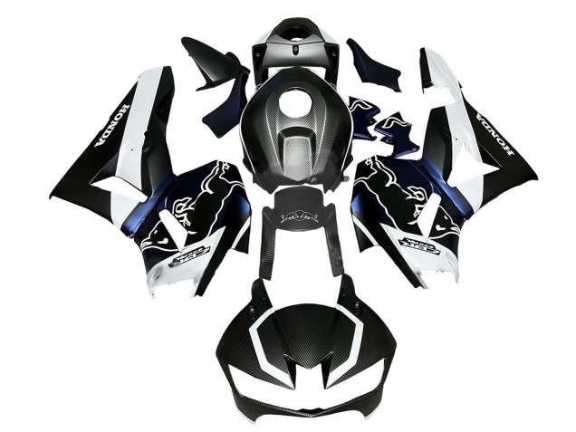 Compra Carenados Moto Honda CBR600RR 2013-2026 - Negro FibraCarbono Blanco Azul Rojo Bull