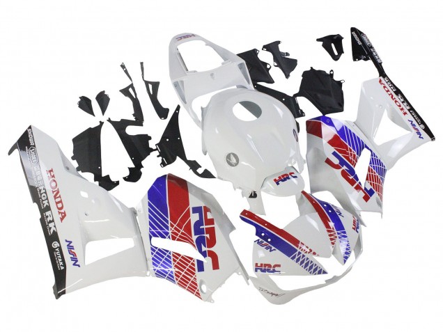 Compra Carenado Moto Honda CBR600RR 2013-2023 - Blanco Rojo Azul HRC