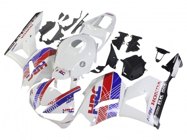 Compra Carenado Moto Honda CBR600RR 2013-2023 - Blanco Rojo Azul HRC