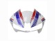 Compra Carenado Moto Honda CBR600RR 2013-2023 - Blanco Rojo Azul HRC