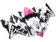 Compra Carenados Moto Kawasaki ZX10R 2004-2005 - Negro Rosa Blanco Playboy Motul