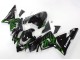 Compra Carenados Moto Kawasaki ZX10R 2004-2005 - Negro Verde Llama Ninja