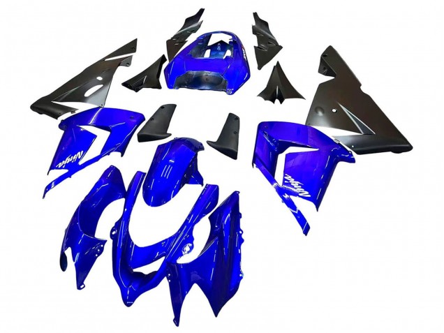 Compra Carenados Moto Kawasaki ZX10R 2004-2005 - Azul Negro Ninja