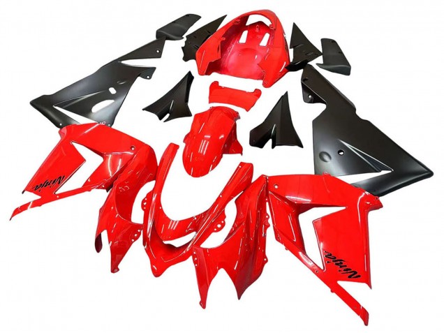 Compra Carenados Moto Kawasaki ZX10R 2004-2005 - Rojo Negro Ninja