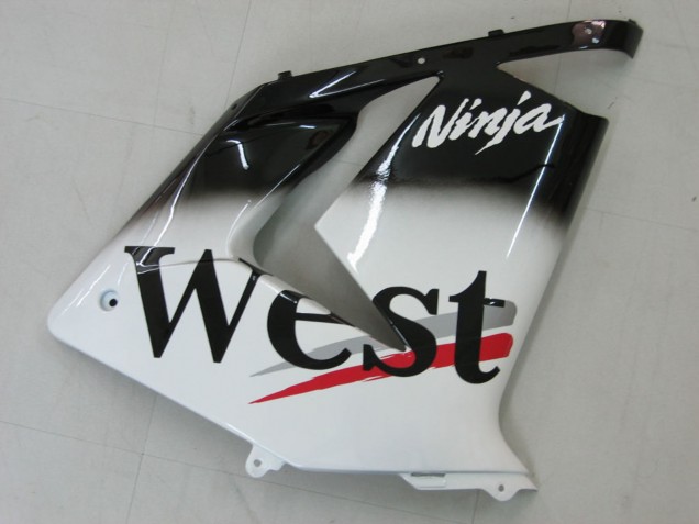 Compra Carenados Moto Kawasaki ZX10R 2004-2005 - Blanco Negro West Ninja