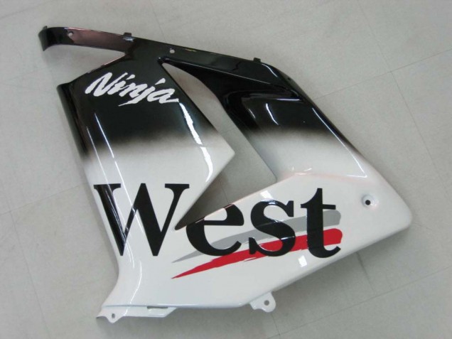 Compra Carenados Moto Kawasaki ZX10R 2004-2005 - Blanco Negro West Ninja