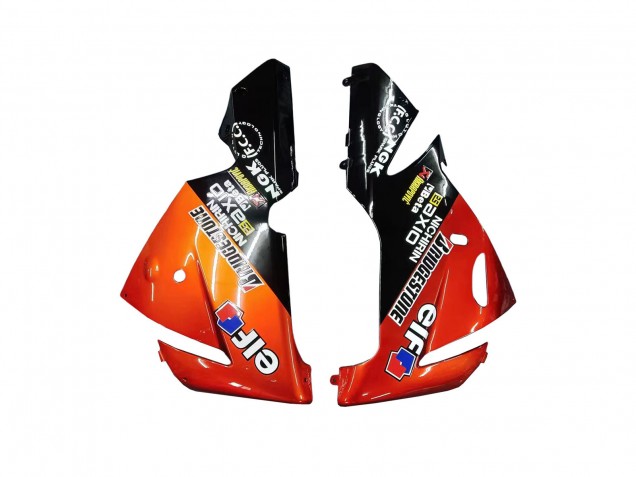 Compra Carenados Moto Kawasaki ZX10R 2004-2005 - Burnt Naranja Negro Monstruo Elf