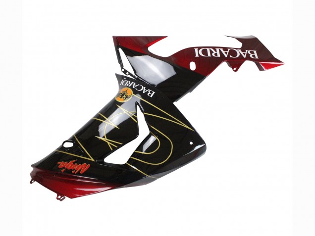 Compra Carenados Moto Kawasaki ZX10R 2006-2007 - Negro Rojo Oro BACARDI