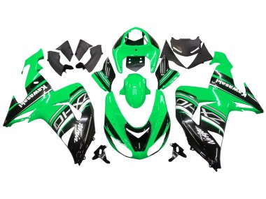 Compra Kits Carenado Moto Kawasaki ZX10R 2006-2007 - Verde Blanco Negro