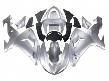 Compra Carenados Moto Kawasaki ZX10R 2006-2007 - Plata Negro Ninja