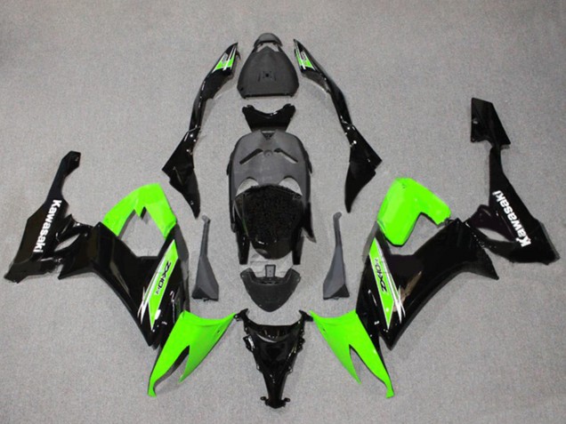 Compra Carenados Moto Kawasaki ZX10R 2008-2010 - Verde Negro Brillante