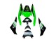Compra Carenados Moto Kawasaki ZX10R 2008-2010 - Verde Blanco Rojo Negro Monstruo Elf 66