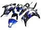 Compra Carenados Moto Kawasaki ZX10R 2011-2015 - Azul Blanco Negro Brillante