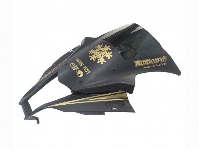 Compra Carenados Moto Kawasaki ZX10R 2011-2015 - Negro Mate Oro Nieve Elf