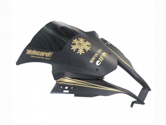 Compra Carenados Moto Kawasaki ZX10R 2011-2015 - Negro Mate Oro Nieve Elf
