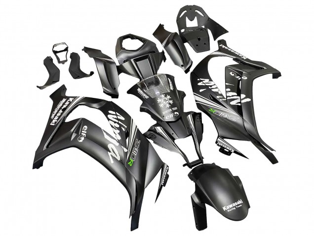 Compra Carenados Moto Kawasaki ZX10R 2011-2015 - Negro Mate Verde Elf