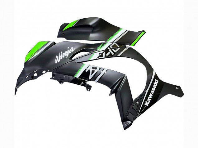 Compra Carenados Moto Kawasaki ZX10R 2016-2020 - Negro Mate Verde Blanco Ninja
