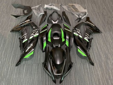 Compra Carenados Moto Kawasaki ZX10R 2016-2020 - Negro Mate Verde Blanco Ninja
