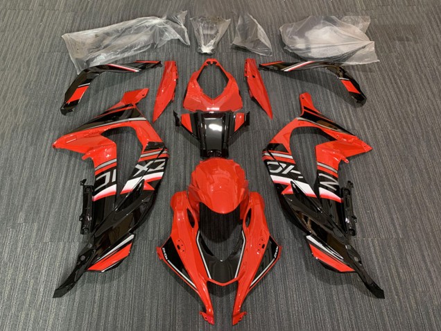 Compra Carenado Moto Kawasaki ZX10R 2016-2020 - Rojo Negro Brillante