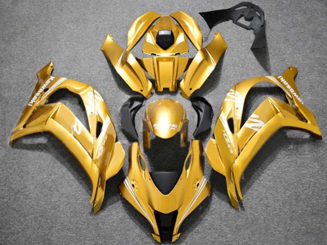 Compra Carenados Moto Kawasaki ZX10R 2016-2020 - Oro Blanco