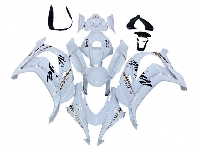 Compra Carenados Moto Kawasaki ZX10R 2016-2020 - Blanco Oro Negro