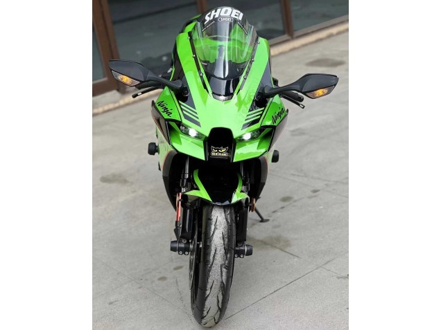 Compra Carenados Moto Kawasaki ZX10R 2021-2025 - Verde Negro Brillante