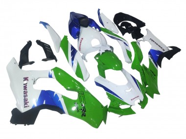 Compra Carenados Moto Kawasaki ZX10R 2021-2025 - Blanco Verde Azul Negro