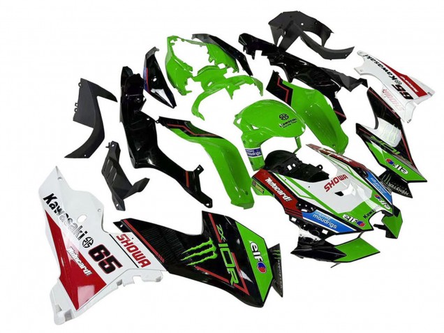 Compra Carenados Moto Kawasaki ZX10R 2021-2025 - Verde Negro Blanco Rojo Azul Showr Elf Monstruo