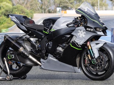 Compra Carenados Moto Kawasaki ZX10R 2021-2025 - Gris Negro Verde Blanco Nieve