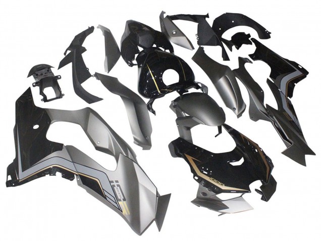 Compra Carenados Moto Kawasaki ZX10R 2021-2025 - Negro Gris Oro