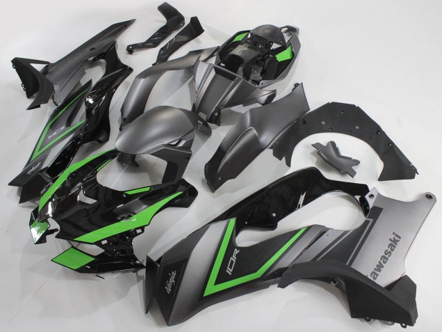 Compra Carenados Moto Kawasaki ZX10R 2021-2025 - Gris Verde Negro