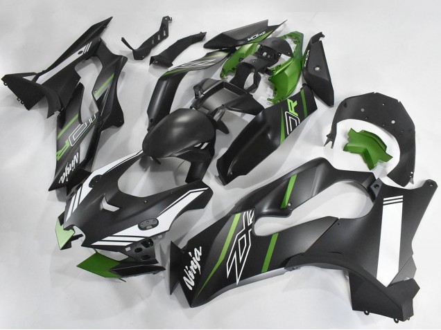Compra Carenados Moto Kawasaki ZX10R 2021-2025 - Negro Mate Verde Blanco