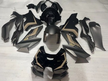 Compra Carenados Moto Kawasaki ZX10R 2021-2025 - Negro Mate Negro Brillante Brown
