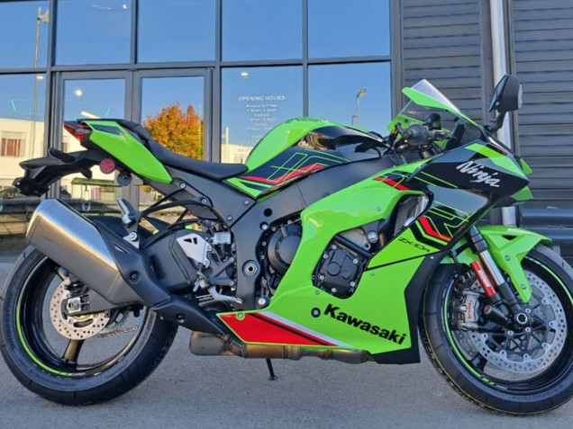Compra Carenados Moto Kawasaki ZX10R 2021-2025 - Verde Negro Rojo