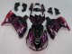 Compra Carenados Moto Kawasaki ZX14R ZZR1400 2006-2011 - Negro Brillante Rojo Rosa Llama