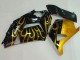 Compra Carenados Moto Kawasaki ZX14R ZZR1400 2006-2011 - Negro Brillante Oro Llama