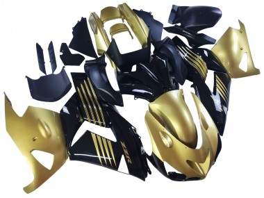 Compra Carenados Moto Kawasaki ZX14R ZZR1400 2006-2011 - Oro Negro