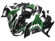 Compra Carenados Moto Kawasaki ZX14R ZZR1400 2012-2024 - Verde Negro Brillante Raya