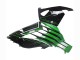 Compra Carenados Moto Kawasaki ZX14R ZZR1400 2012-2024 - Verde Negro Brillante Raya