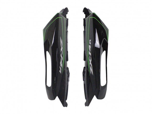 Compra Carenados Moto Kawasaki ZX14R ZZR1400 2012-2024 - Verde Negro Brillante Raya