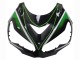 Compra Carenados Moto Kawasaki ZX14R ZZR1400 2012-2024 - Verde Negro Brillante Raya