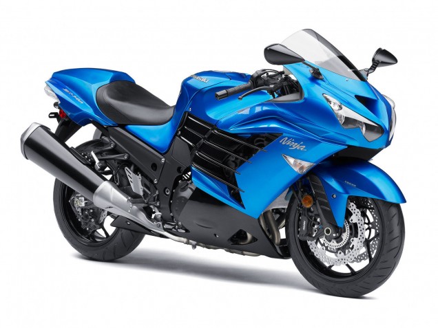 Compra Carenados Moto Kawasaki ZX14R ZZR1400 2012-2024 - Azul