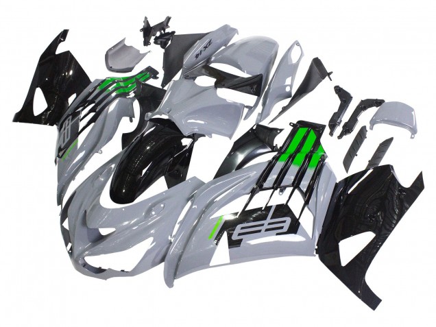 Compra Carenados Moto Kawasaki ZX14R ZZR1400 2012-2024 - Gris Verde Negro