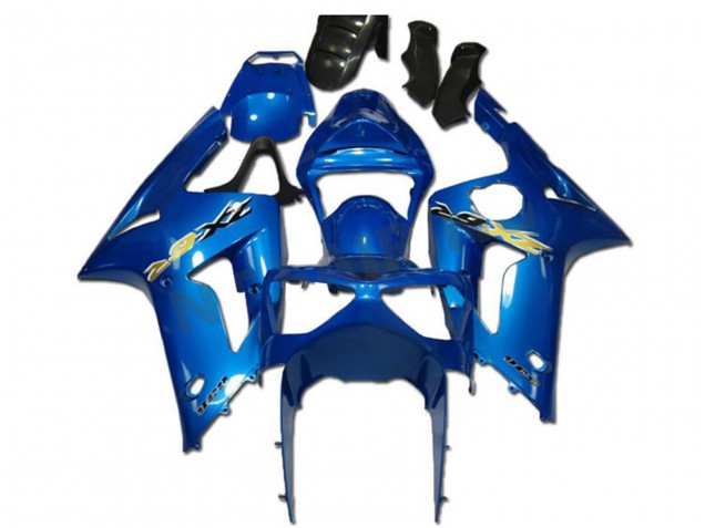 Compra Carenados Moto Kawasaki ZX6R 2003-2004 - Verde Blanco Negro Silkolene