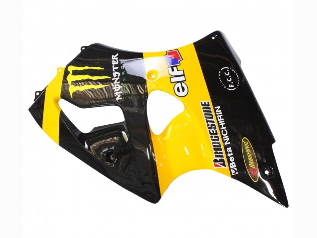 Compra Carenados Moto Kawasaki ZX6R 1998-1999 - Amarillo Negro Monstruo Elf Bridgestone